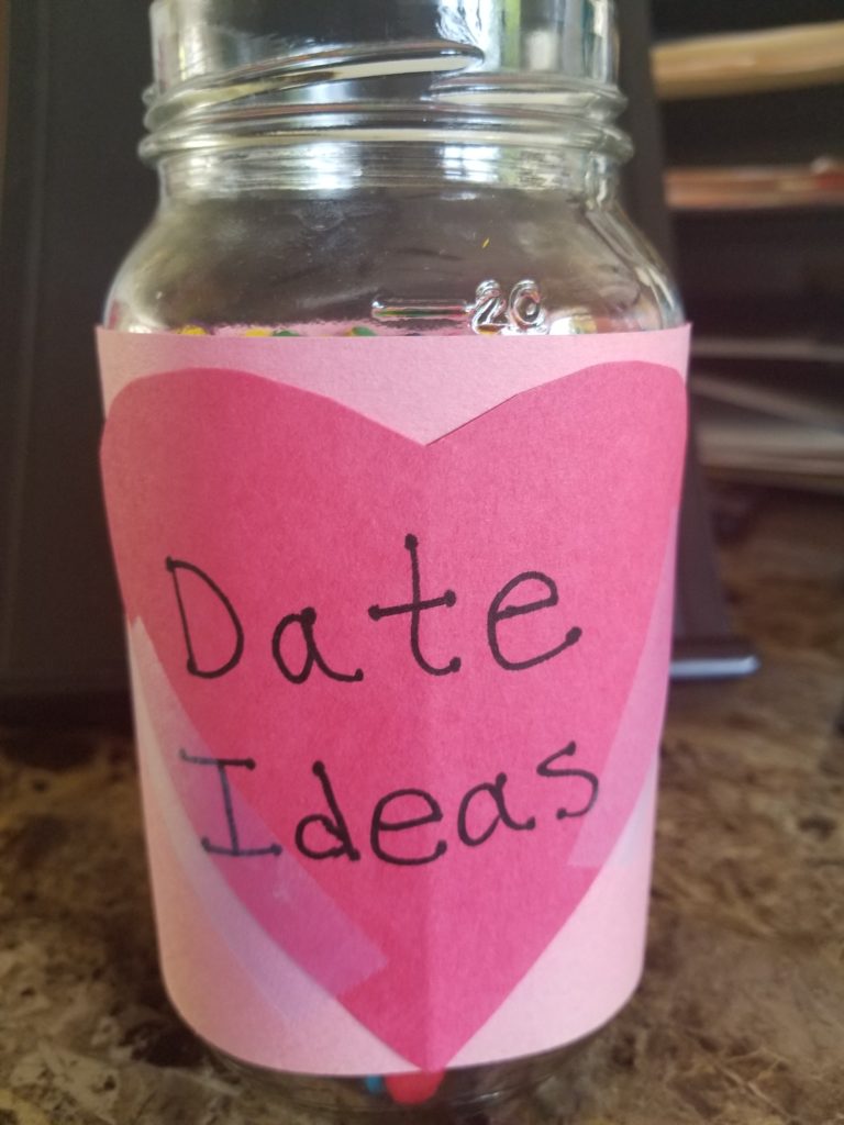 Date Night Idea Jar Excellently Imperfect 