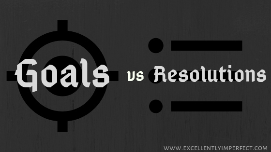 The Difference Between Goals and Resolutions