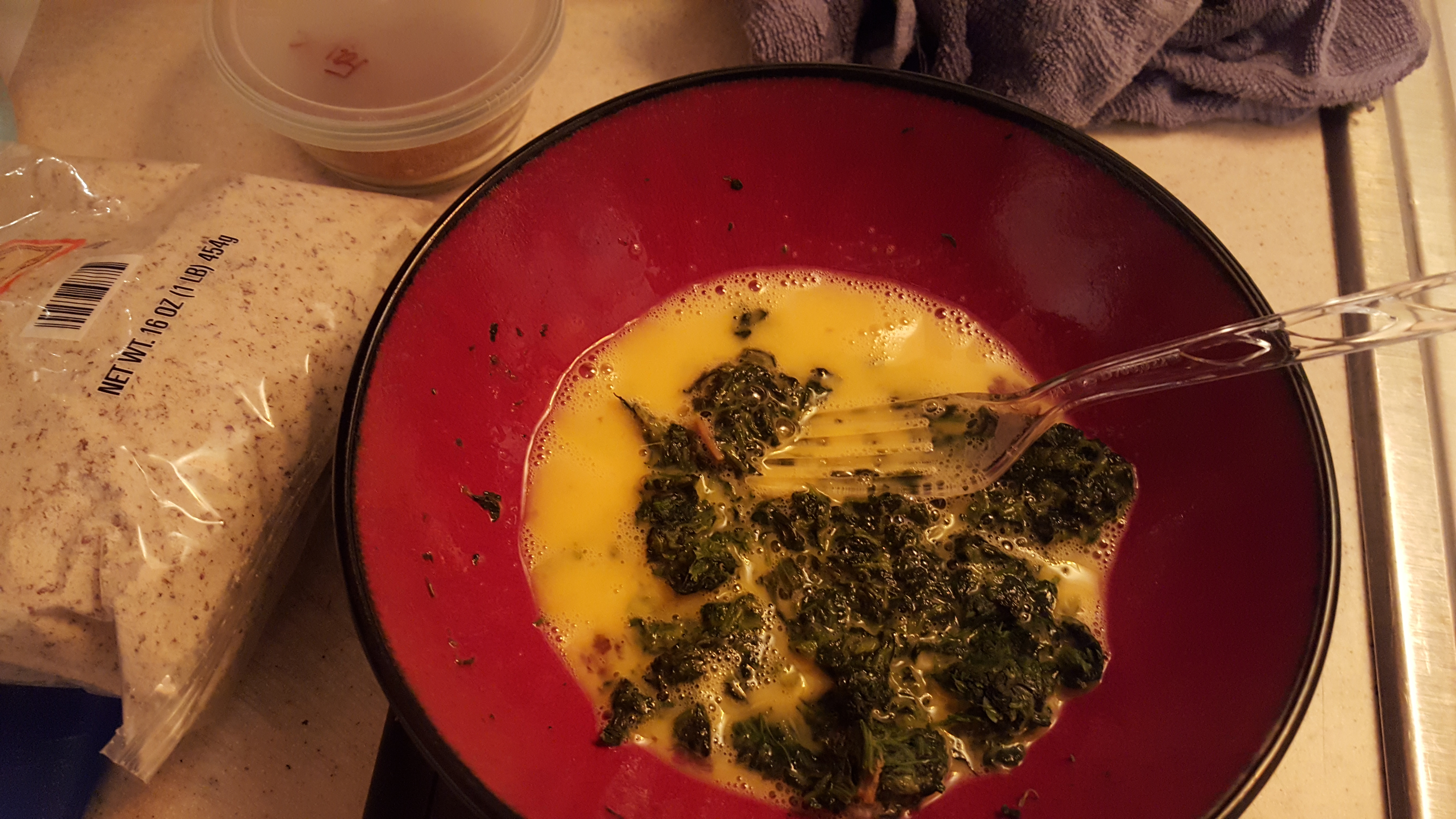 Mix all ingredients in a large bowl.